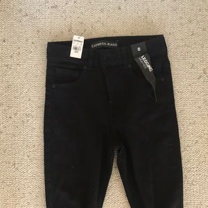 Express jeans high rise leggings